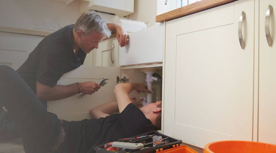 Professional sink repair in Nice, CA